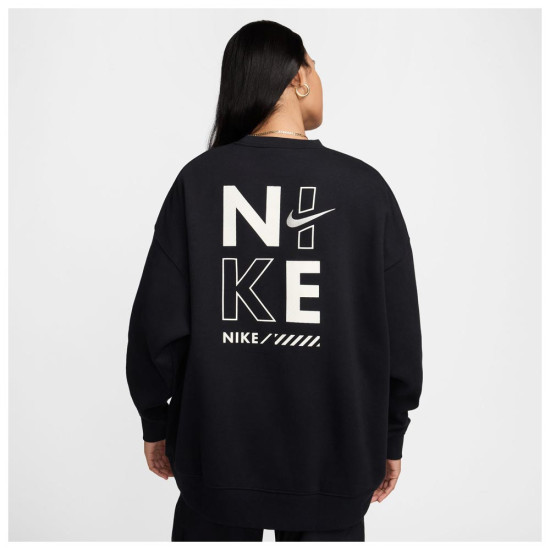 Nike Γυναικείο φούτερ Sportswear Oversized Fleece Crewneck Sweatshirt